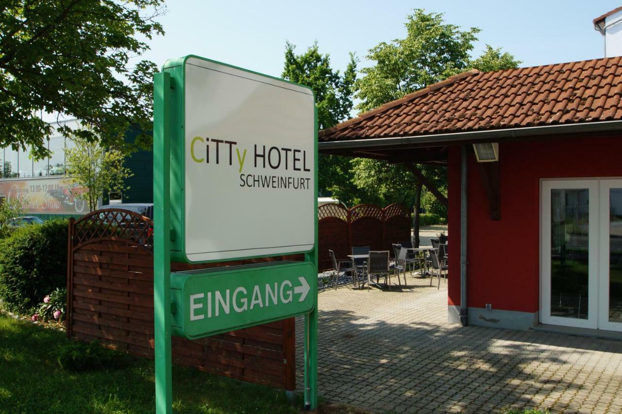 CiTTy Hotel Schweinfurt Exterior foto